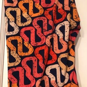 TC Blue and orange leggings